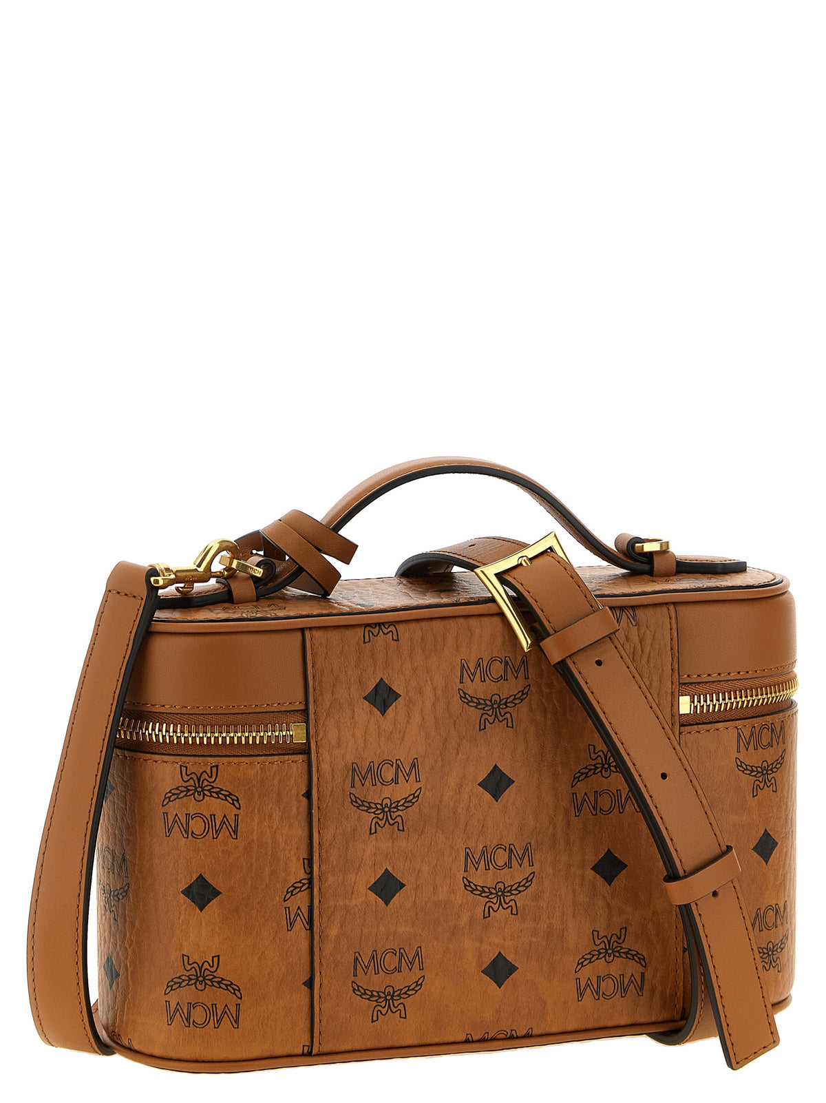 MCM Brown Crossbody-Tasche in Polyethylen