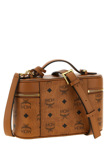 MCM Brown Crossbody-Tasche in Polyethylen