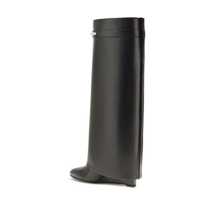 Givenchy Schwarze Kalbsleder-Stiefel