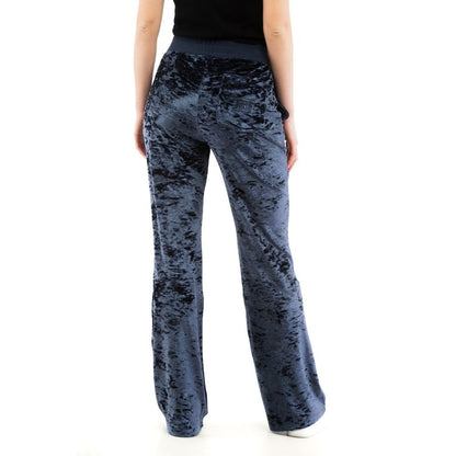 Moschino Blue Casual Trousers in Polyester