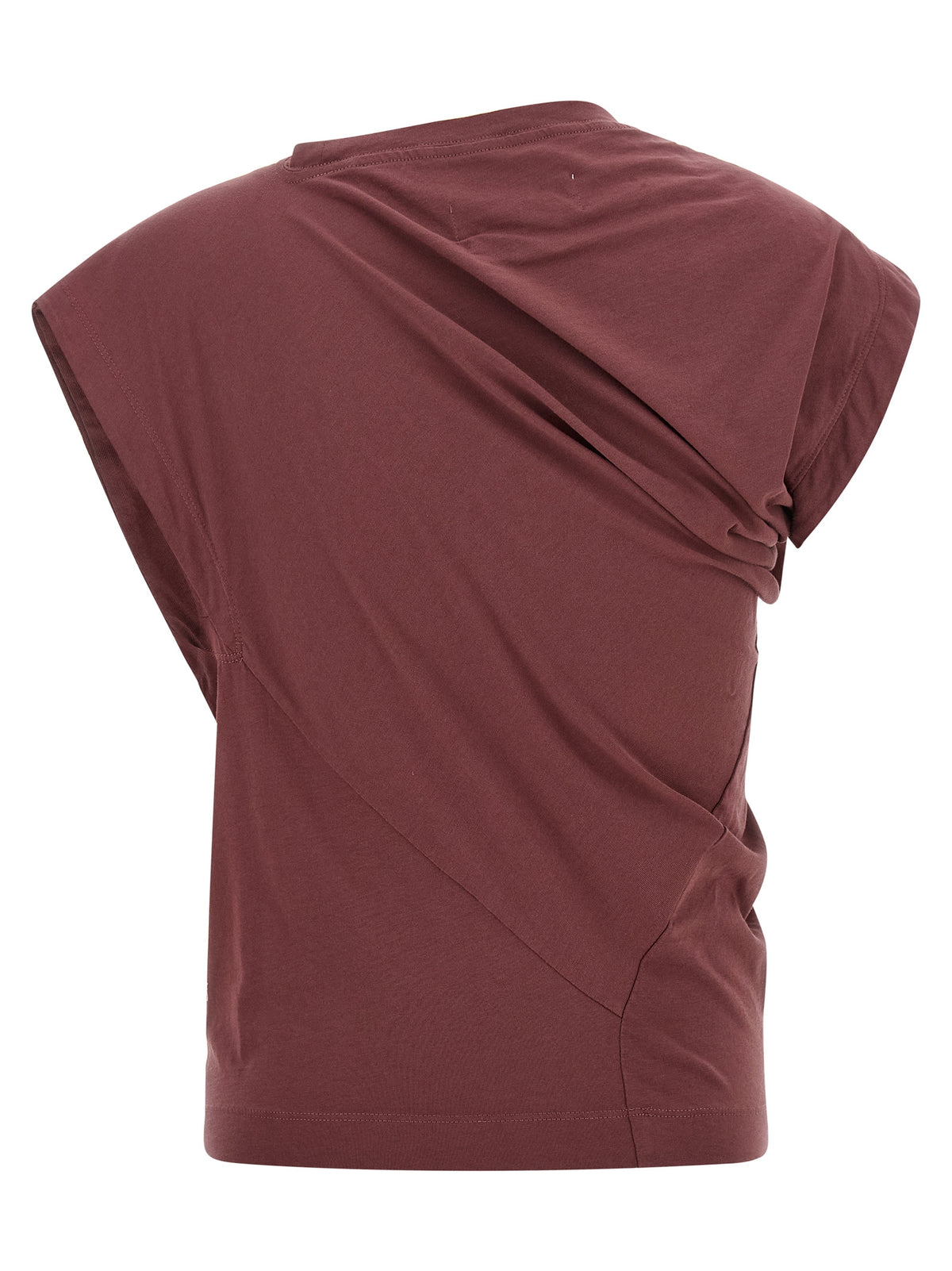 Vivienne Westwood Ärmelloses T-Shirt in Cotton e in Bordeaux