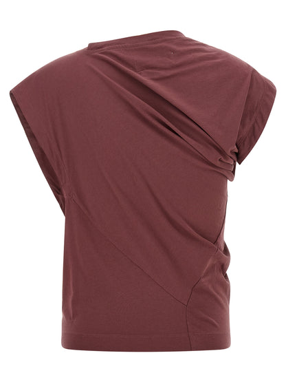 Vivienne Westwood Ärmelloses T-Shirt in Cotton e in Bordeaux