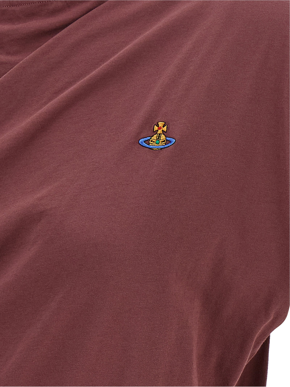 Vivienne Westwood Ärmelloses T-Shirt in Cotton e in Bordeaux