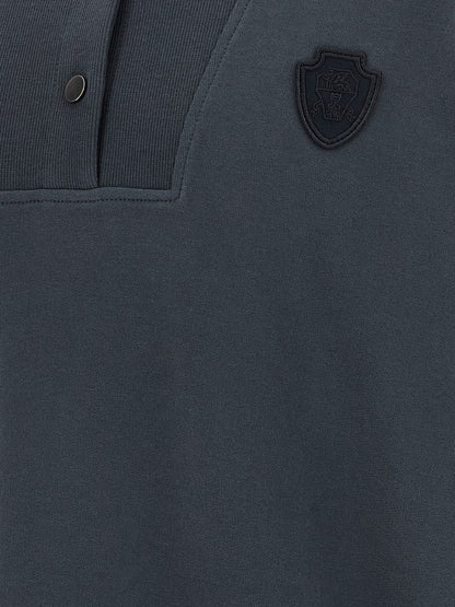 Brunello Cucinelli Bluer Cotton-Sweatshirt