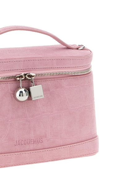 Jacquemus borsa a mano in multicolorem pelle di vitello