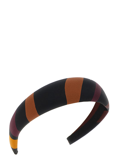 Emilio Pucci Seidenstirnband in Mehrfarbig
