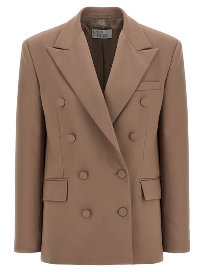 Cappotto Giuseppe Di Morabito in pura lana vergine beige