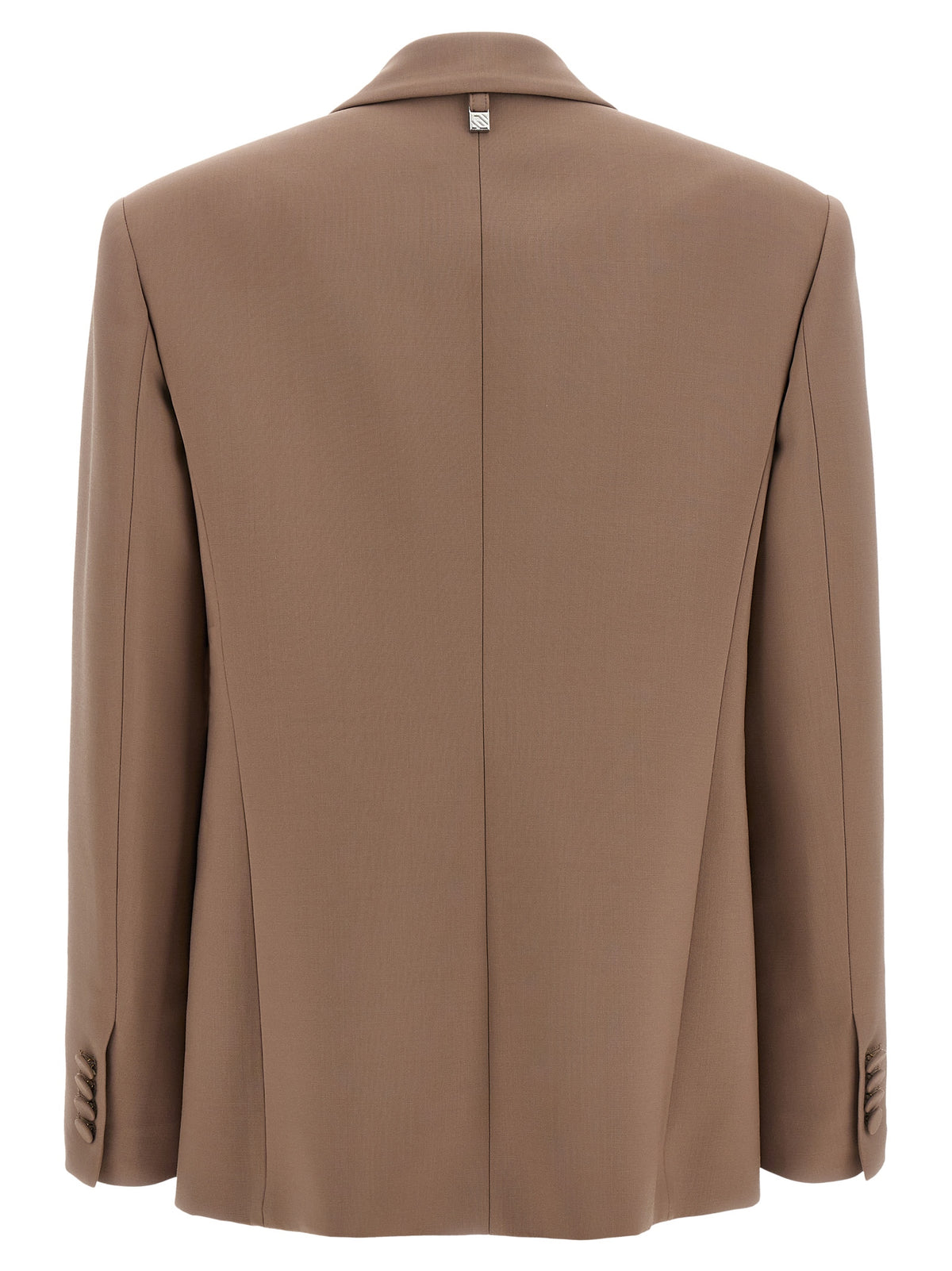 Cappotto Giuseppe Di Morabito in pura lana vergine beige