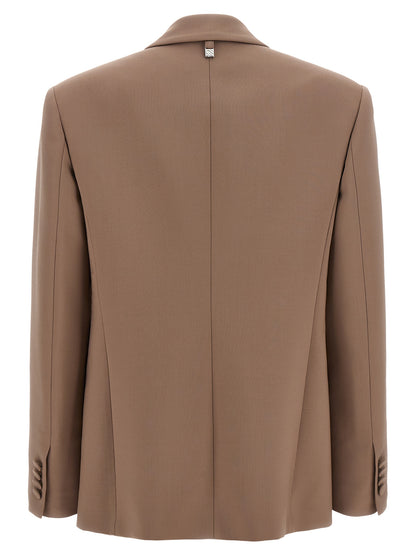 Cappotto Giuseppe Di Morabito in pura lana vergine beige