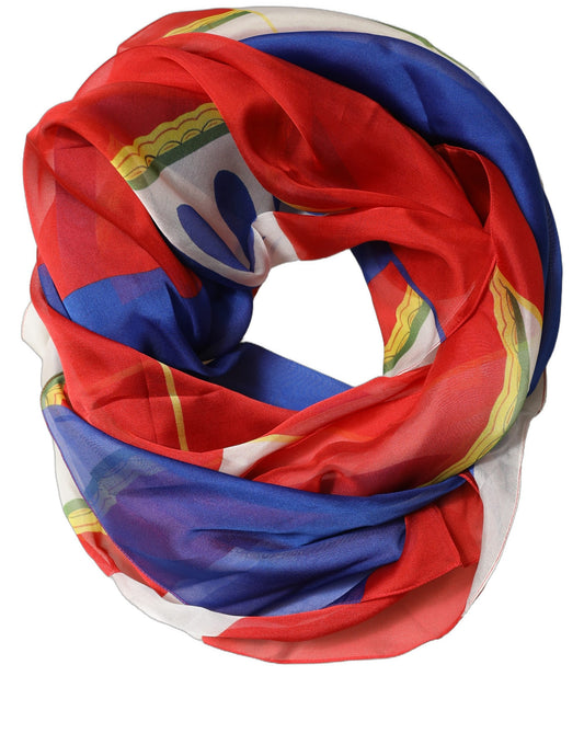 Dolce & Gabbana foulard Abstract Square Scarf multicolore