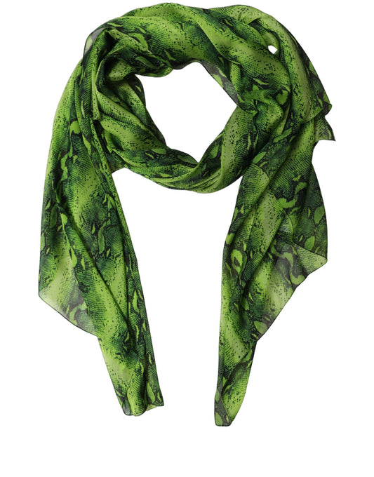 Dolce & Gabbana setanschal mit verde-nerom Print