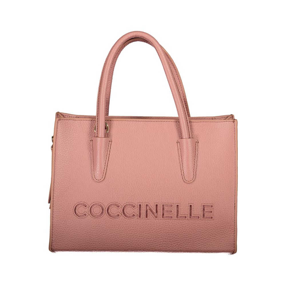 Coccinelle Pink Leather Handtasche