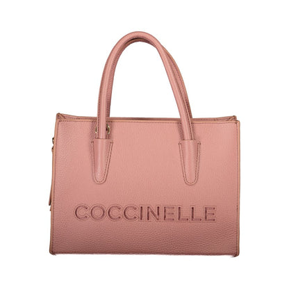 Coccinelle Pink Leather Handtasche