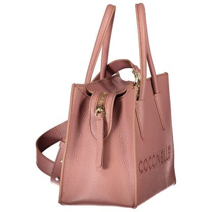 Coccinelle Pink Leather Handtasche