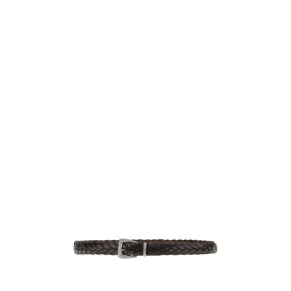 Brunello Cucinelli Gürtel aus Leder in Braun