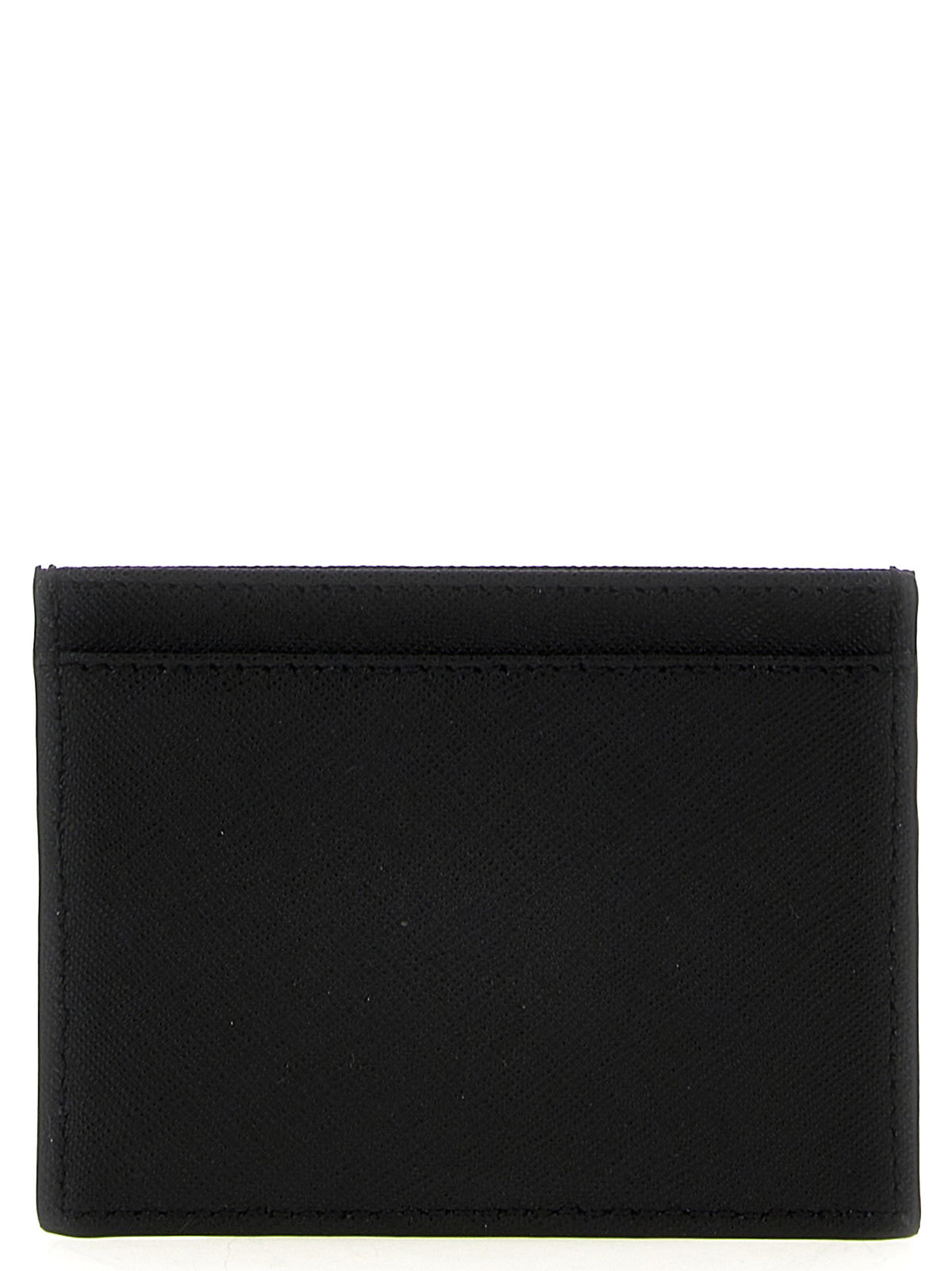 Vivienne Westwood Black Cowhide Leather Card Holder