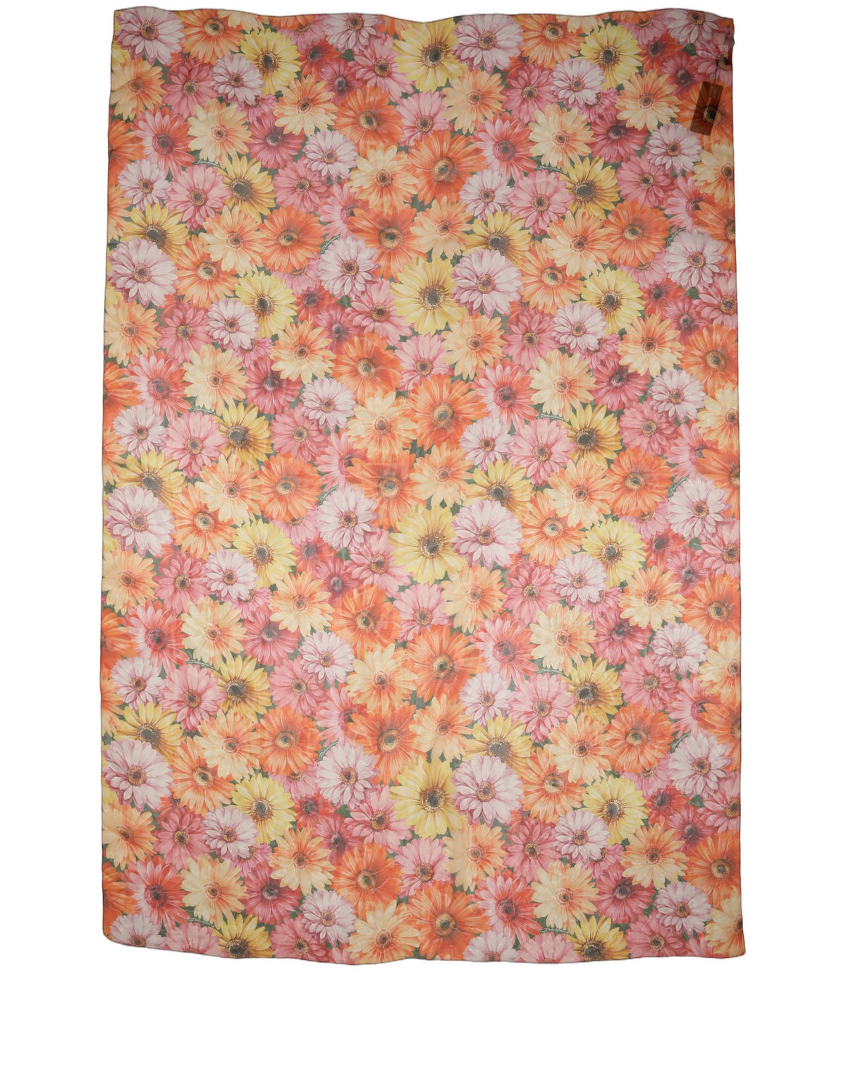 Dolce & Gabbana Seidenschal Stola in Multicolor mit Blumenmuster