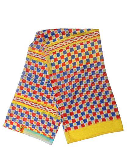 Dolce & Gabbana Foulard Carretto in Seta 120 × 120 cm