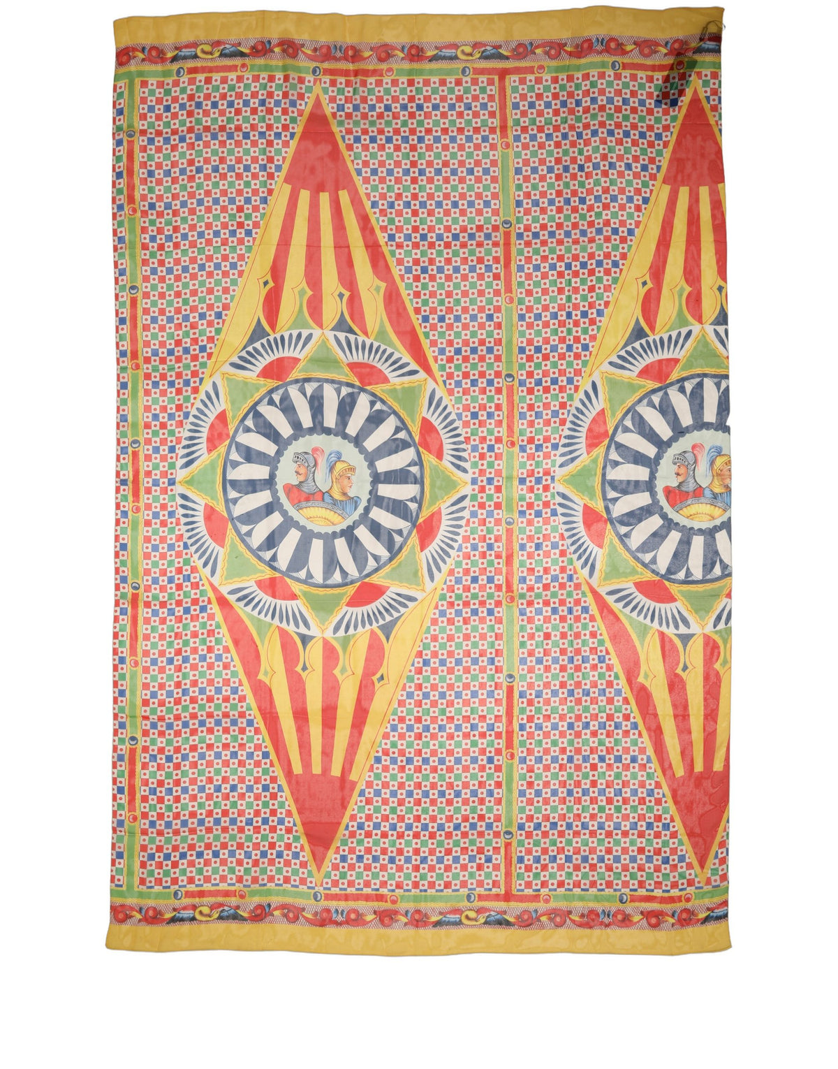 Dolce & Gabbana Stola Carretto in Seta 180 × 120 cm