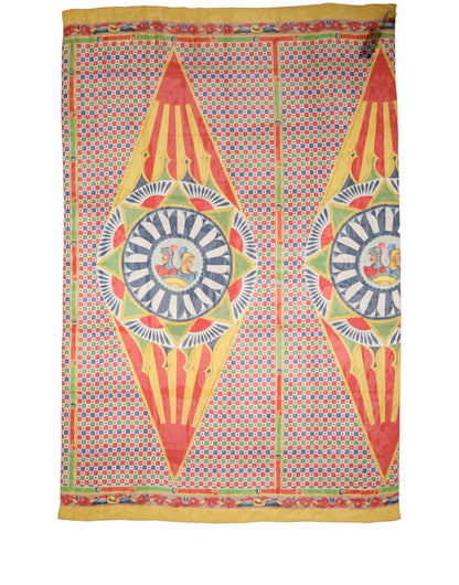 Dolce & Gabbana Stola Carretto in Seta 180 × 120 cm