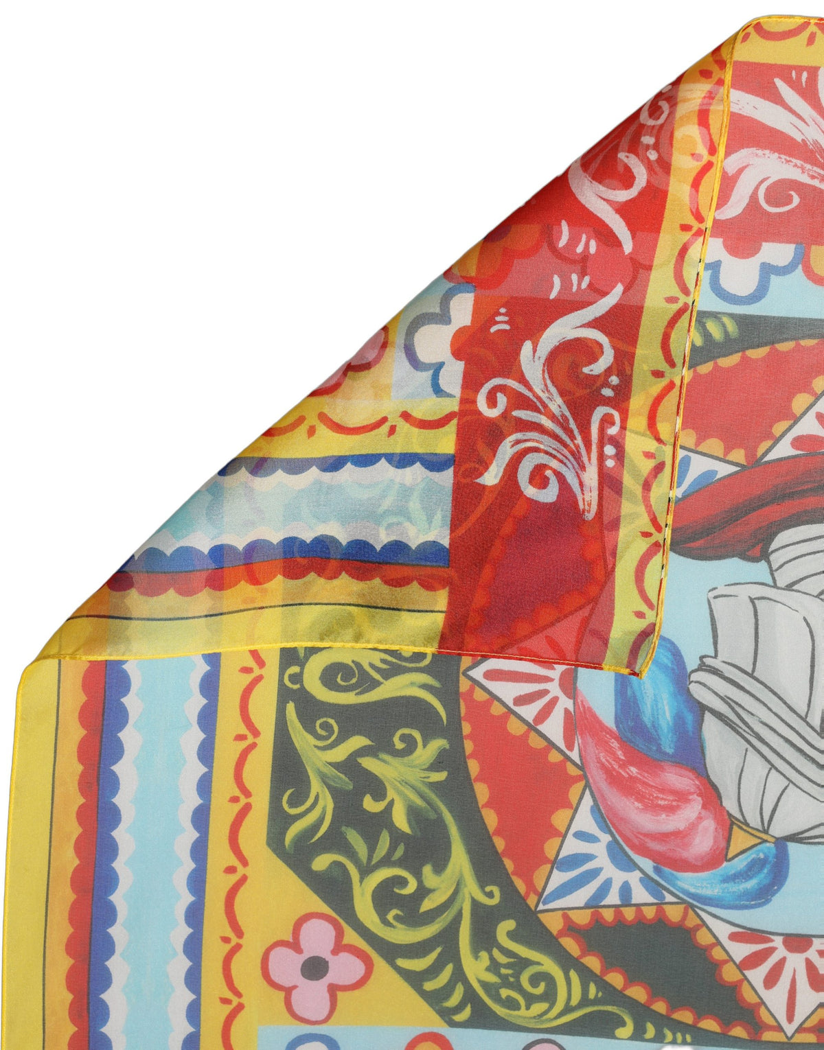 Dolce & Gabbana Seidenfoulard mit Porträt-Print 80 × 80 cm