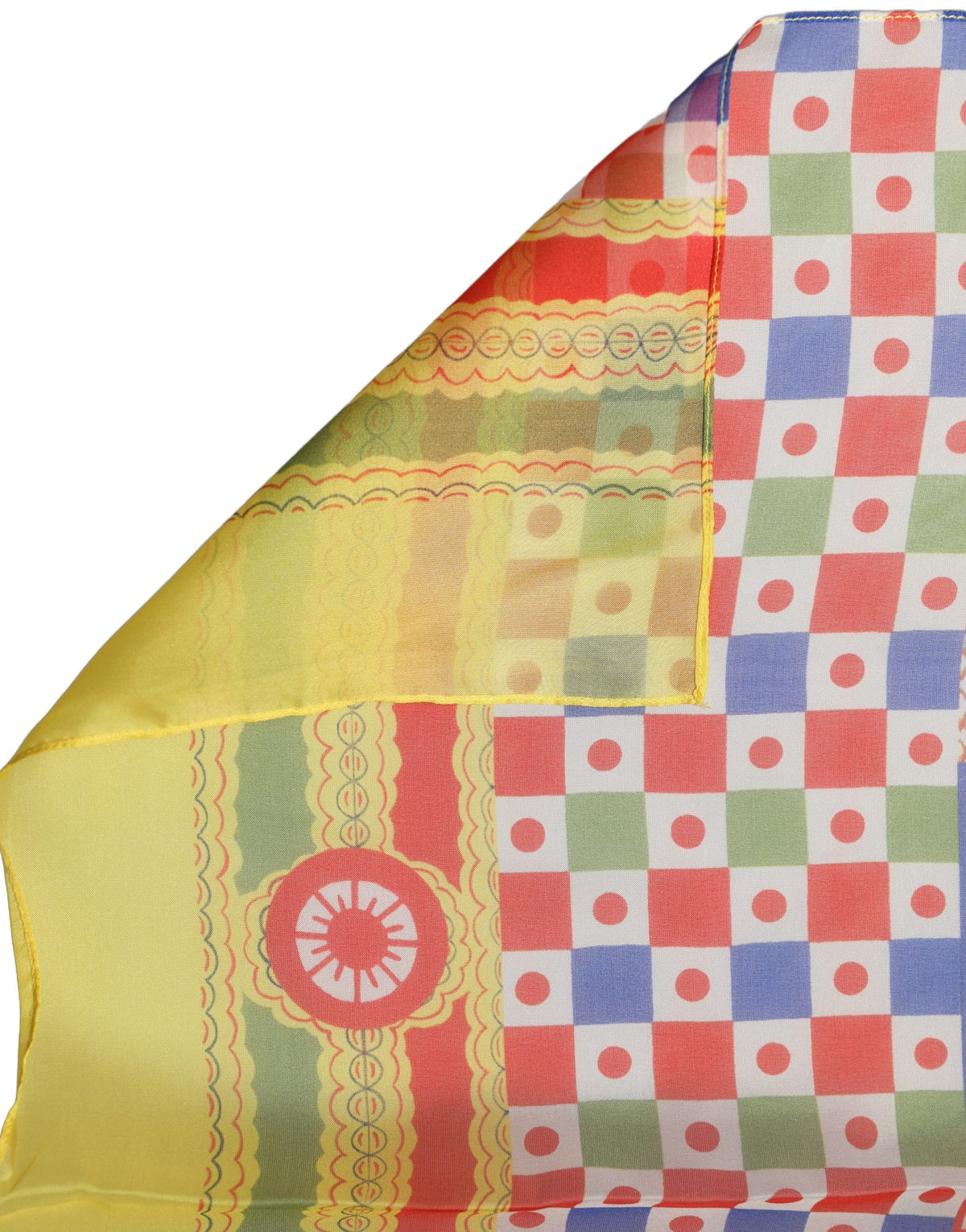 Dolce & Gabbana Foulard Carretto in Seta 100 × 100 cm