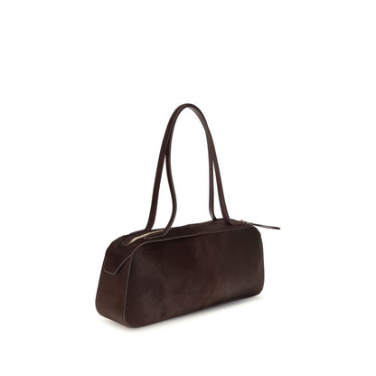 Borsa a tracolla Khaite in pelle di vitello bordeaux