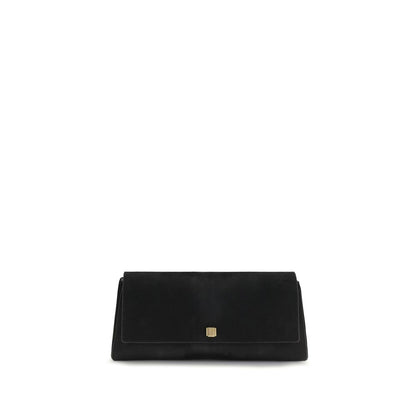 Khaite Schwarze Kalbsleder Clutch