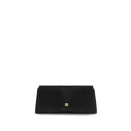 Khaite Schwarze Kalbsleder Clutch