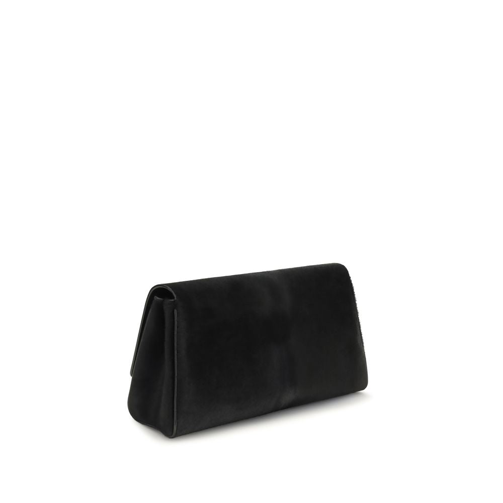 Khaite Schwarze Kalbsleder Clutch