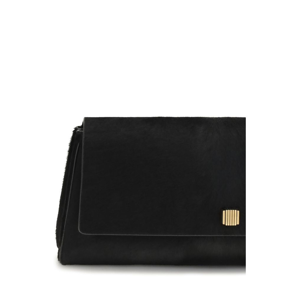 Khaite Schwarze Kalbsleder Clutch
