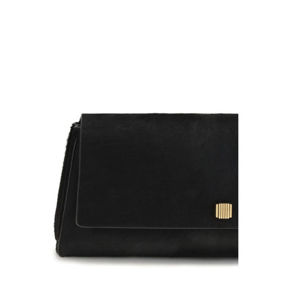 Khaite Schwarze Kalbsleder Clutch
