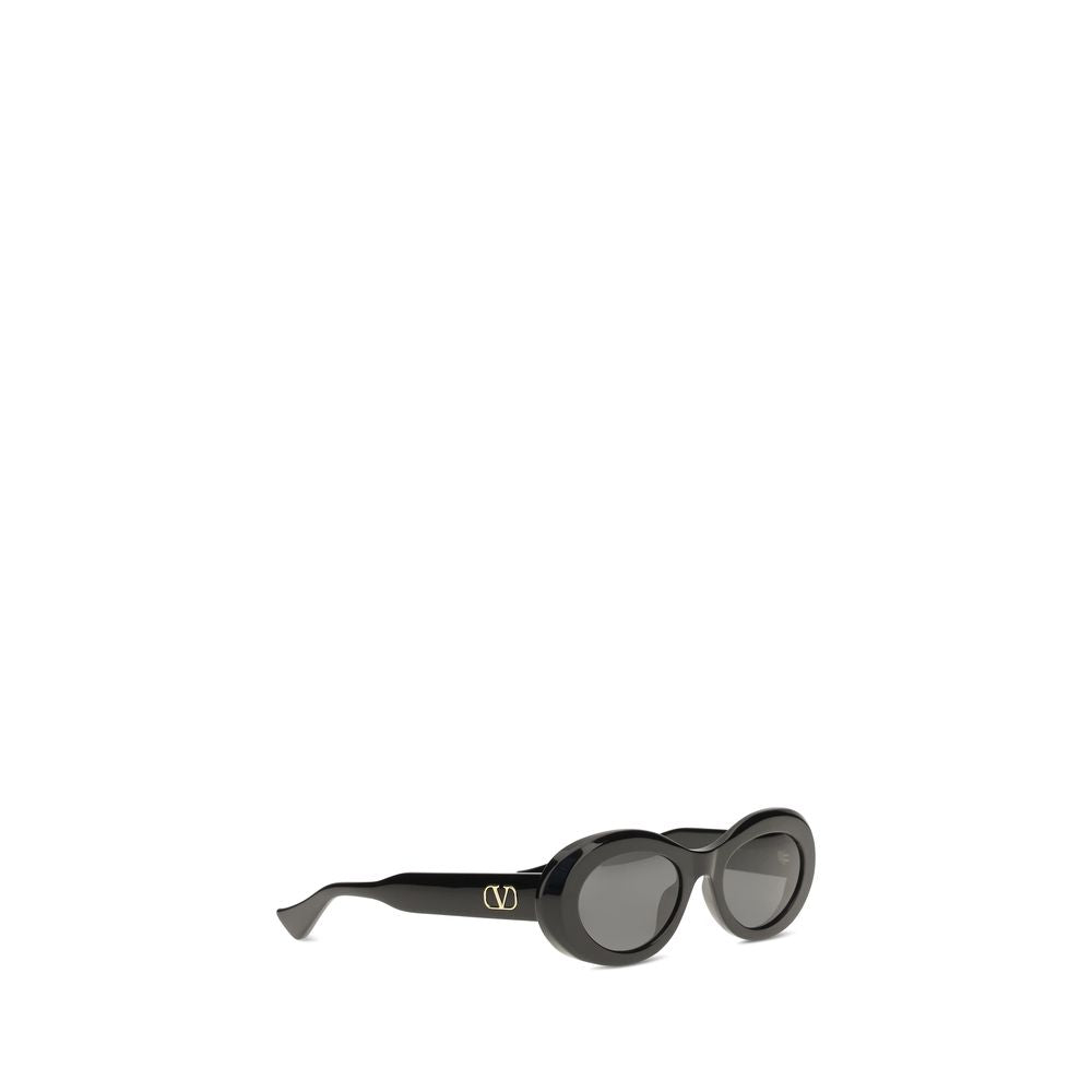 Occhiali da sole Valentino Garavani neri realizzati in Acetato