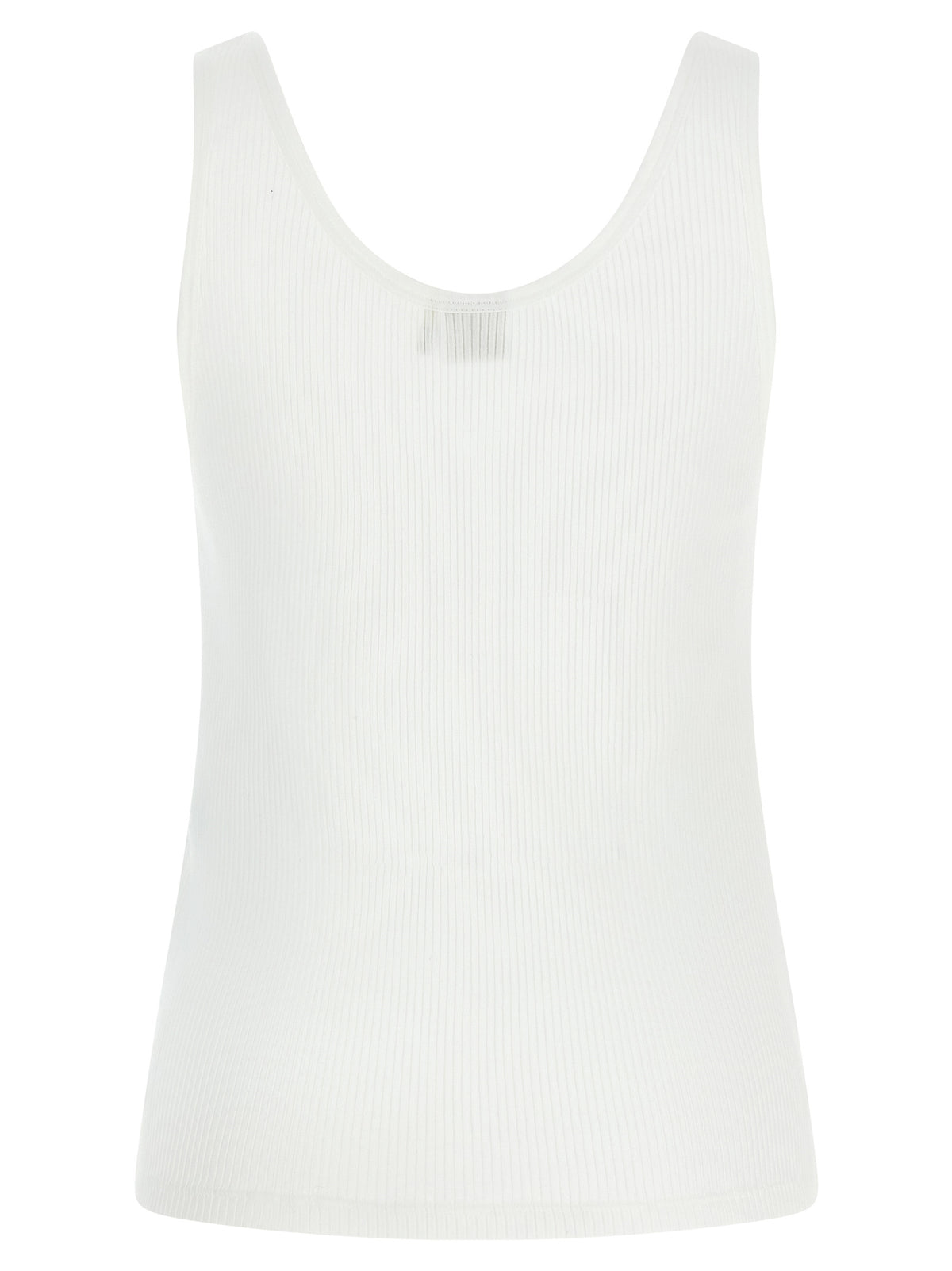Canotta in cotone bianco Chloé