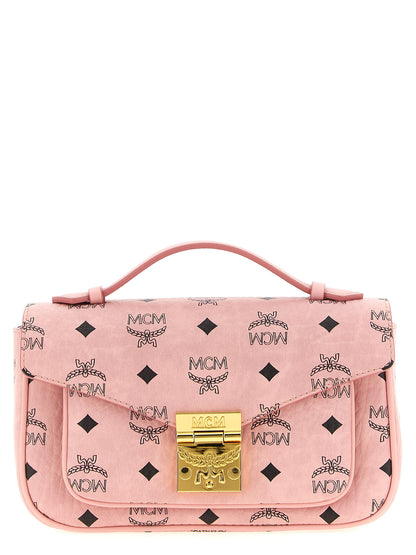 MCM Tracy Mehrfarbige Visetos-Crossbody-Tasche