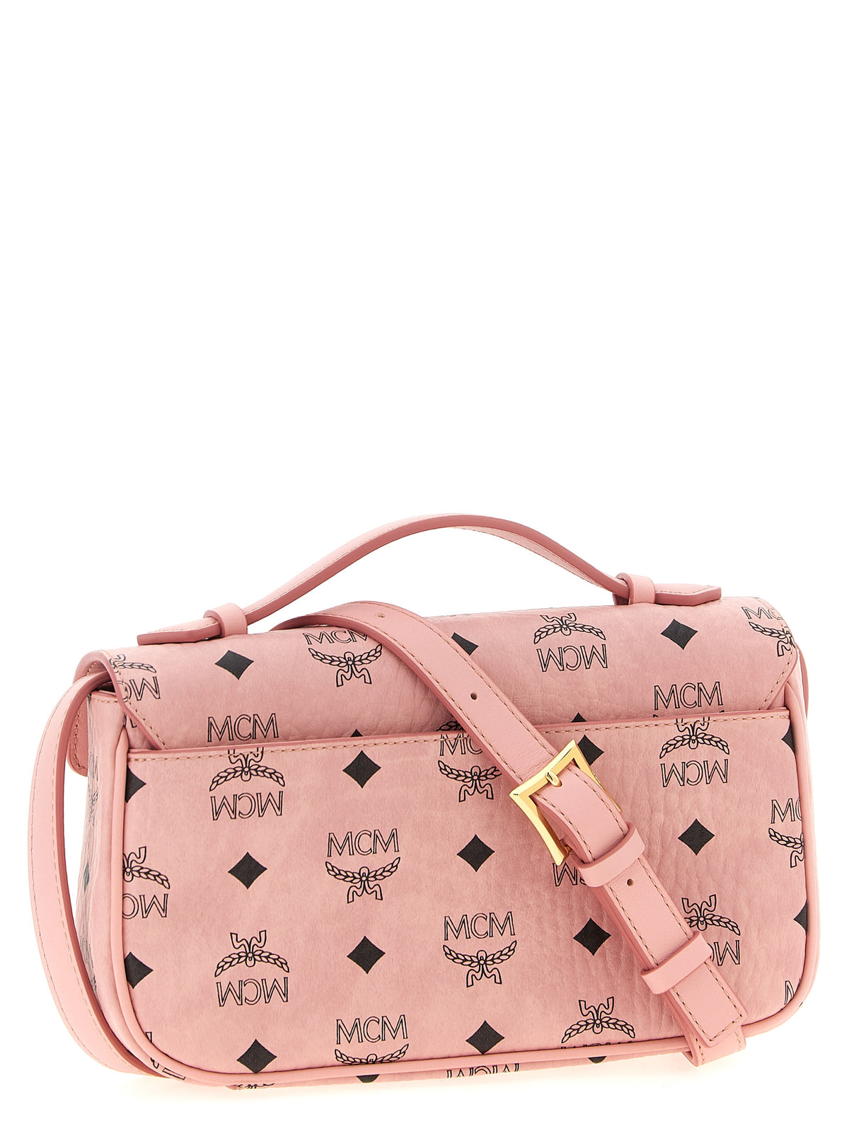 MCM Tracy Mehrfarbige Visetos-Crossbody-Tasche