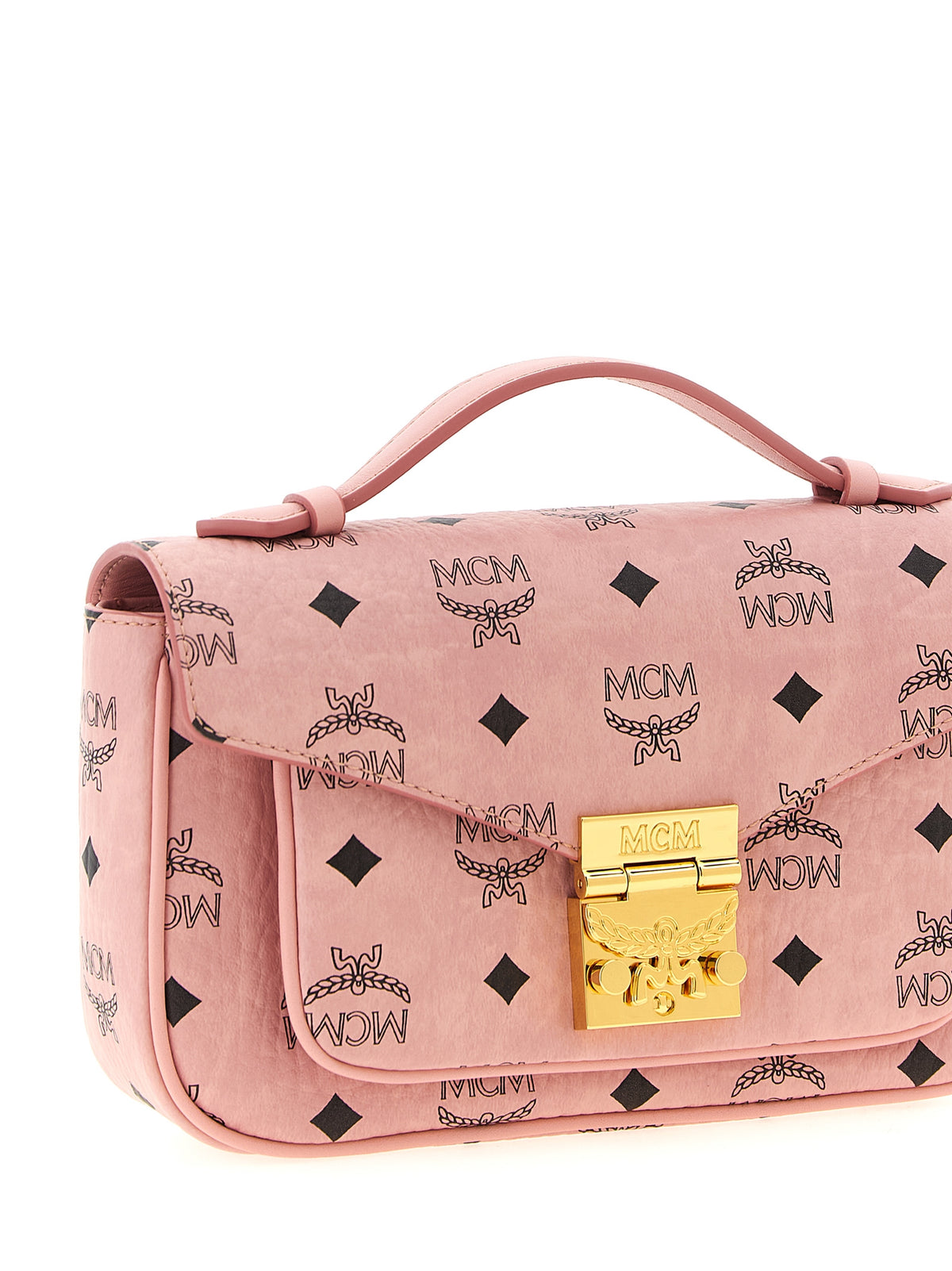 MCM Tracy Mehrfarbige Visetos-Crossbody-Tasche