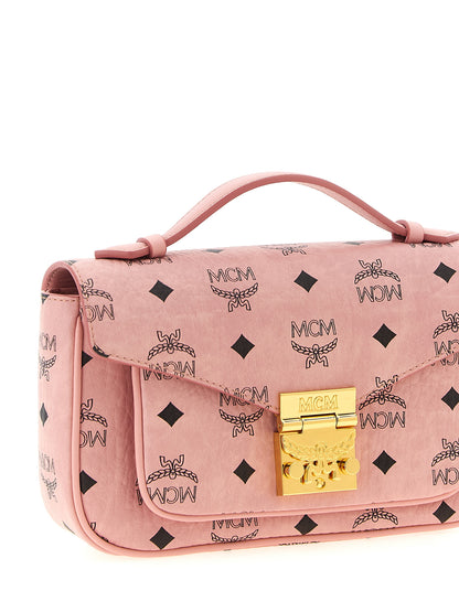 MCM Tracy Mehrfarbige Visetos-Crossbody-Tasche