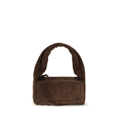 Borsa a tracolla Maison Margiela in pelle di vitello marrone