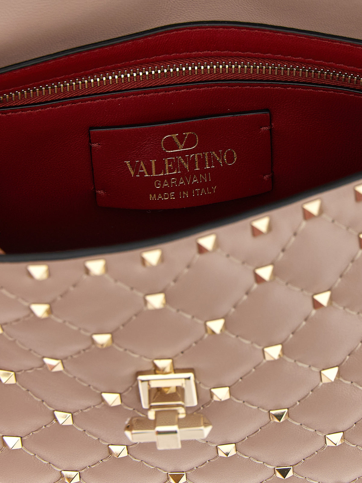 Borsa a tracolla Valentino Garavani in pelle di agnello multicolore