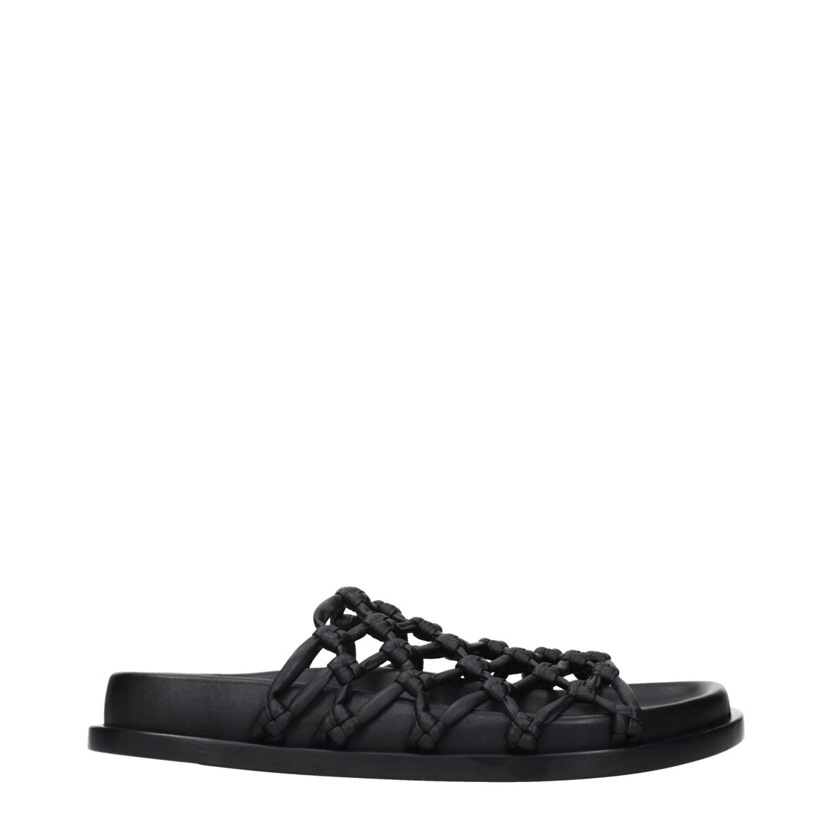 Jil Sander Black Leather Slip-Ons