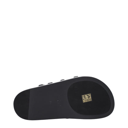 Jil Sander Black Leather Slip-Ons