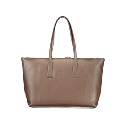 Borsa a mano Furla in pelle marrone