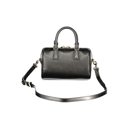 Furla Schwarze Lederhandtasche