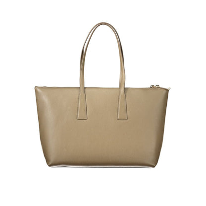 Borsa a mano Furla in pelle verde