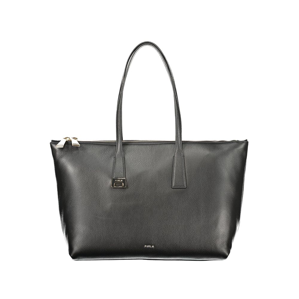 Borsa a mano Furla in pelle nera