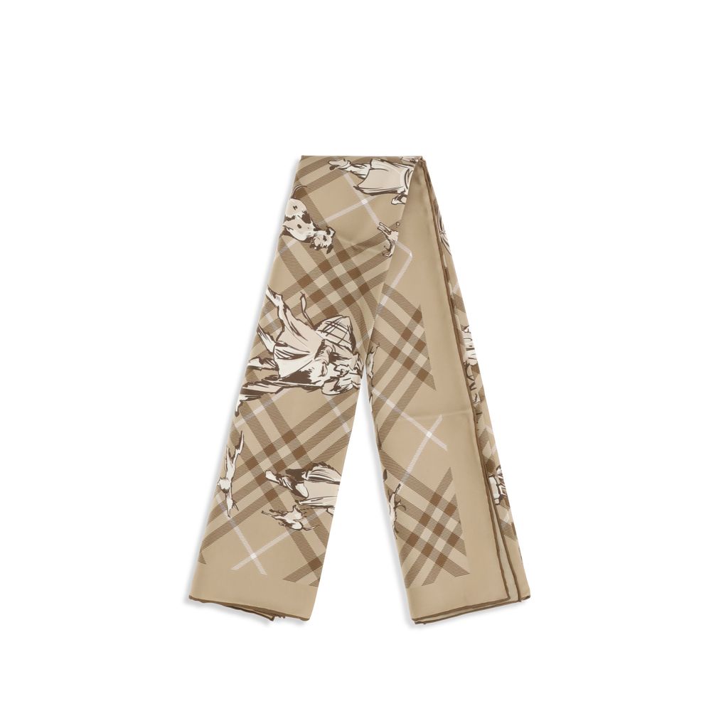 Burberry Beiger Seidenschal