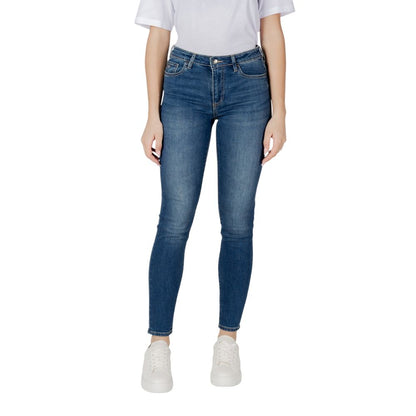 Jeans skinny in cotone blu Armani Exchange