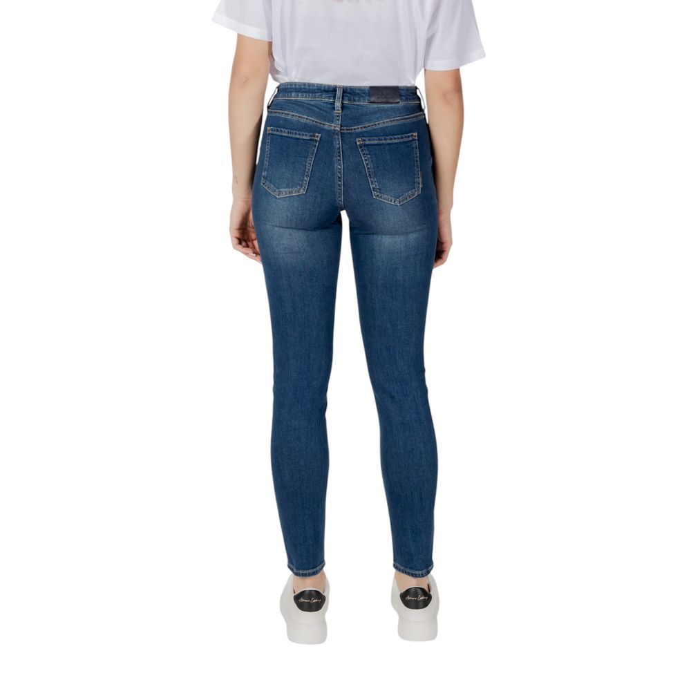 Jeans skinny in cotone blu Armani Exchange
