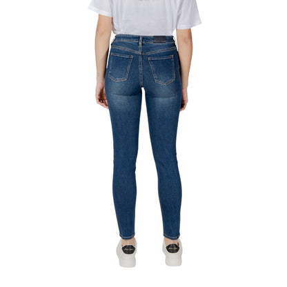 Jeans skinny in cotone blu Armani Exchange